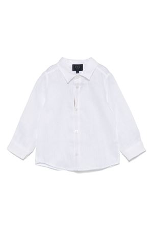 camicia in cotone bianco FAY KIDS | FW5580I0217101